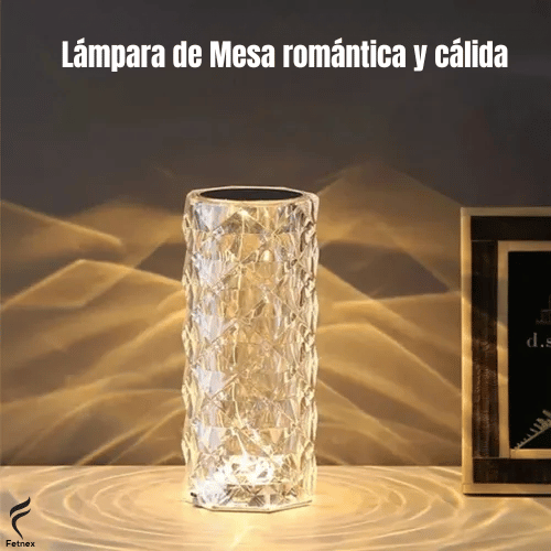 Lámpara Cristal Aurora 16 Colores