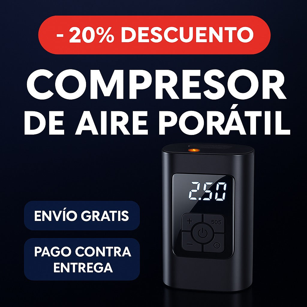 Compresor De Aire Portatil marca xiomi