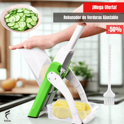 Rebanador Mandolina De Verduras Ajustable