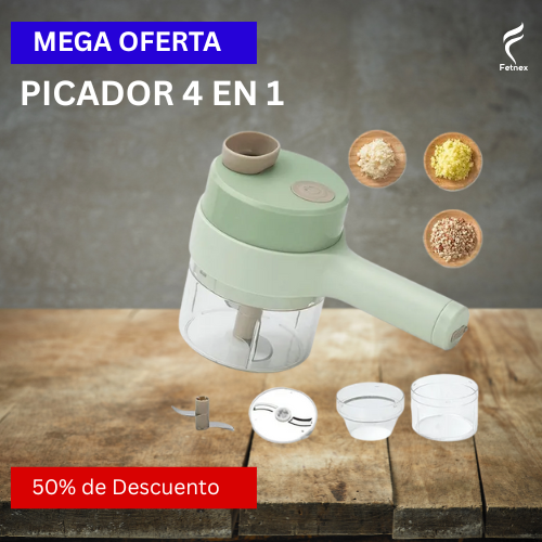 Picatodo Eléctrico 4 en 1