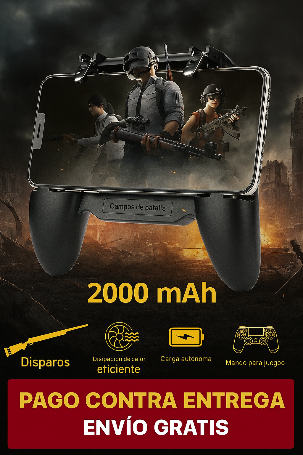 control sr con ventilador