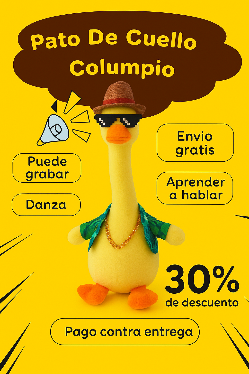 Pato Bailarín Recargable