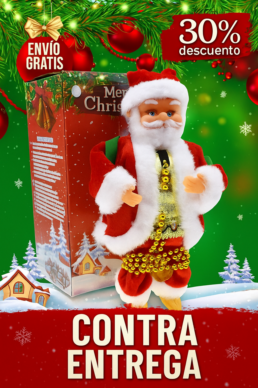 Escala Papa Noel Navideño