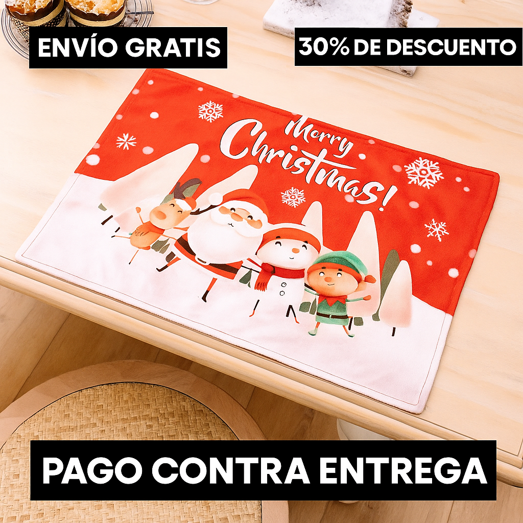 Individuales navideños