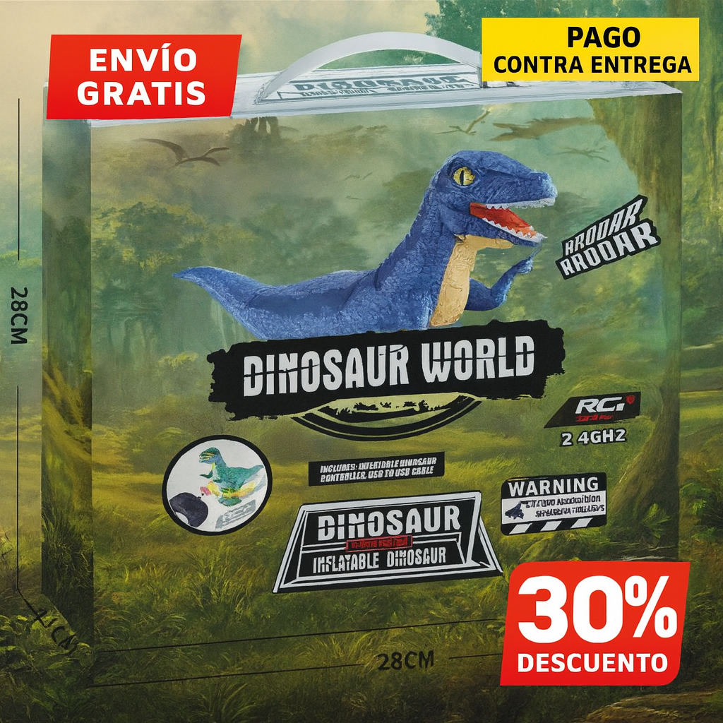 DINOSAURIO INFLABLE
