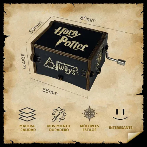 Caja Musical de Harry Potter